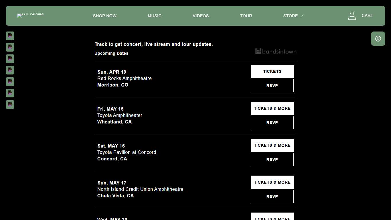 Tour – Wiz Khalifa